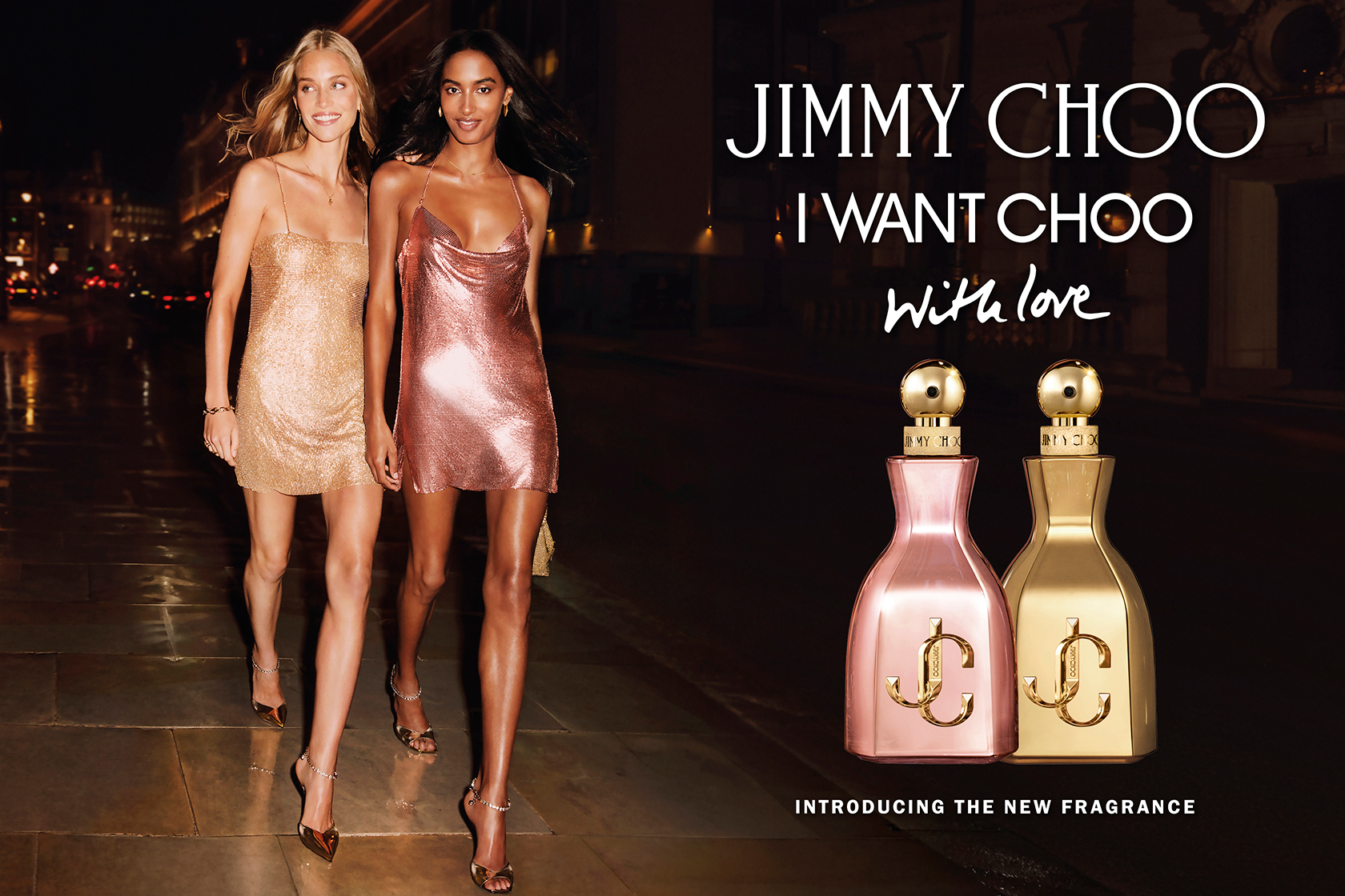 Kampagnenvisual Jimmy Choo I want Choo with Love
